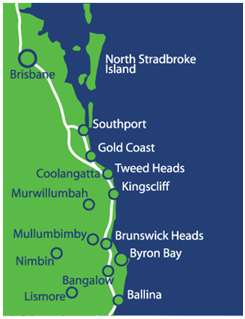 Closest to Magnetic Island Schoolies Accommodation Map