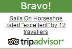 bravo sails on horseshoe