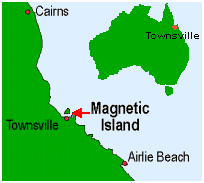 Magnetic Island Schoolies map